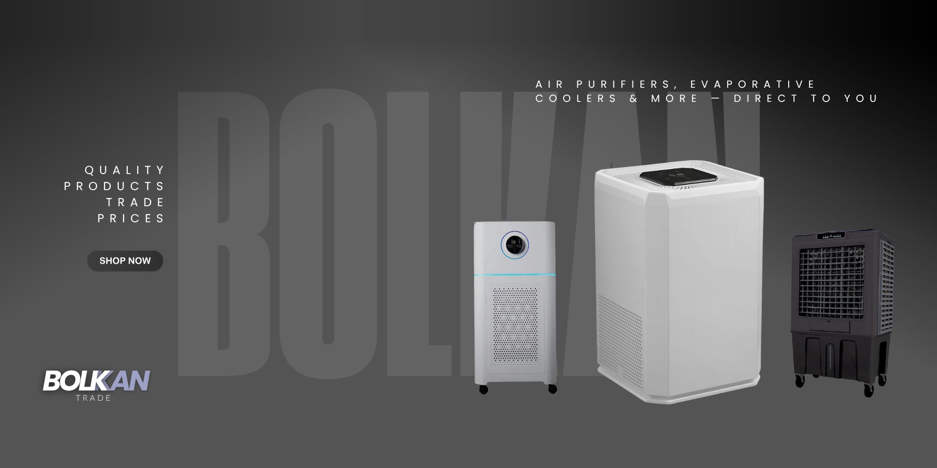 Bolkan — air purifiers, evaporative coolers and more, direct to you